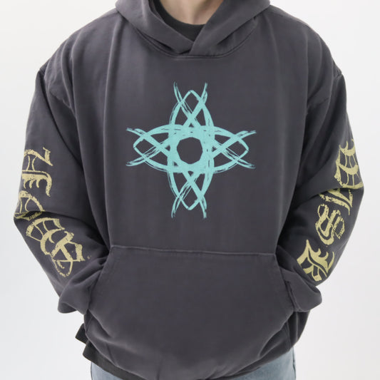 Ichthys Star Hooded Pullover Sweatshirt