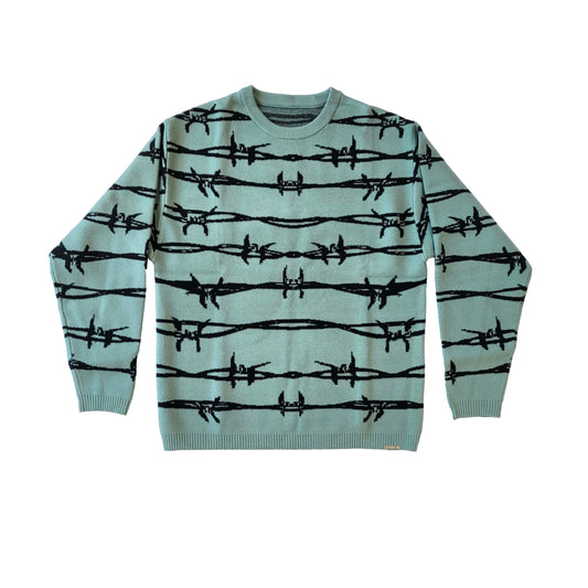 BARBED WIRE KNIT SWEATER