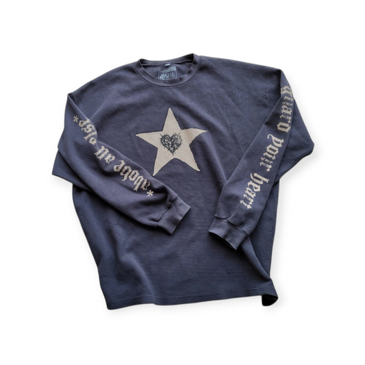 Guard Your Heart Long Sleeve Thermal Crewneck