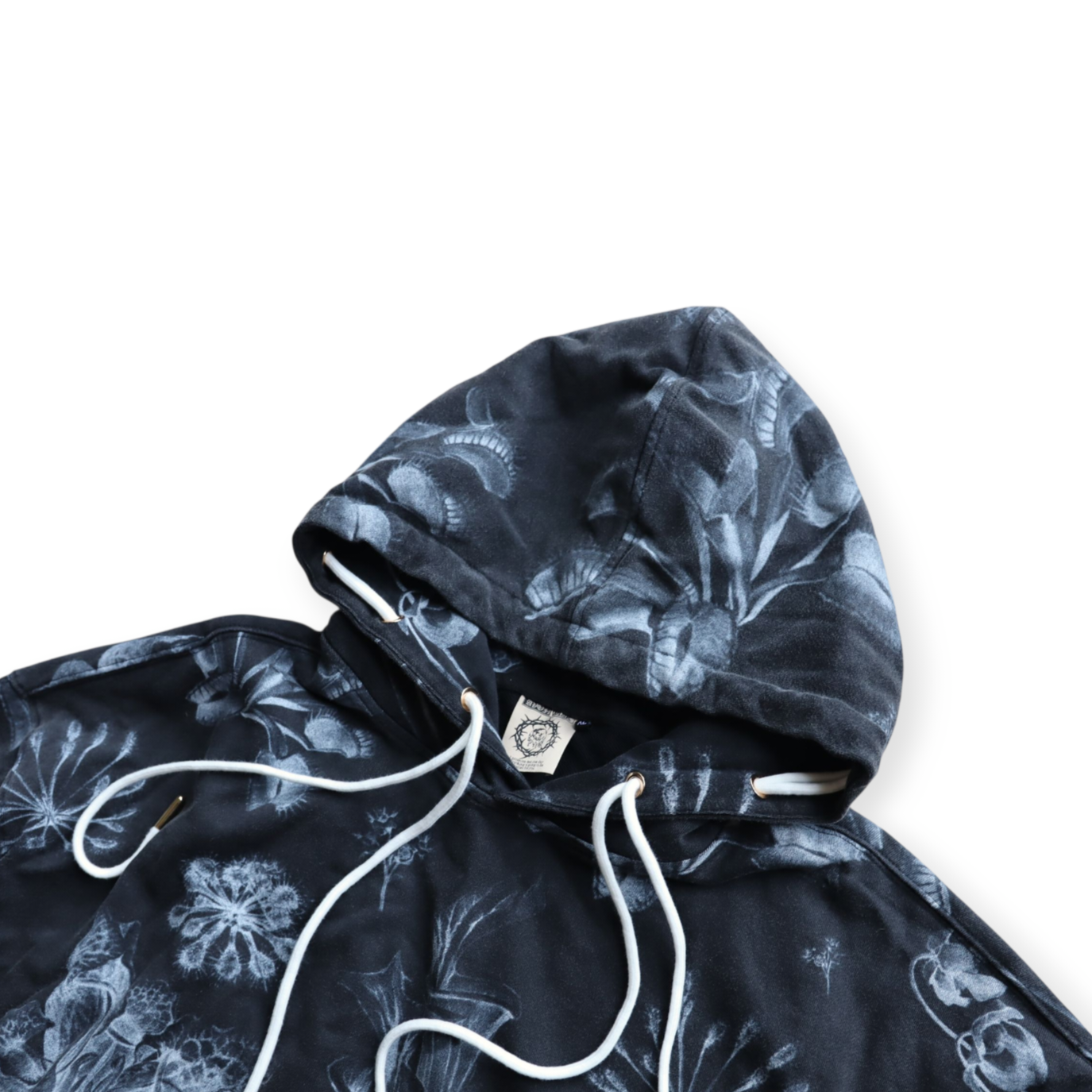 Carnivorous Plants Floral Hooded Pullover Sweatshirt