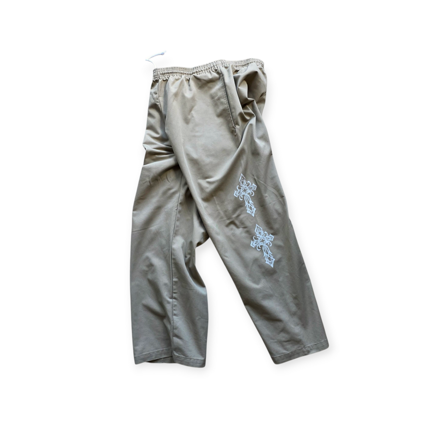 Salvation Wide Leg Khaki Pants