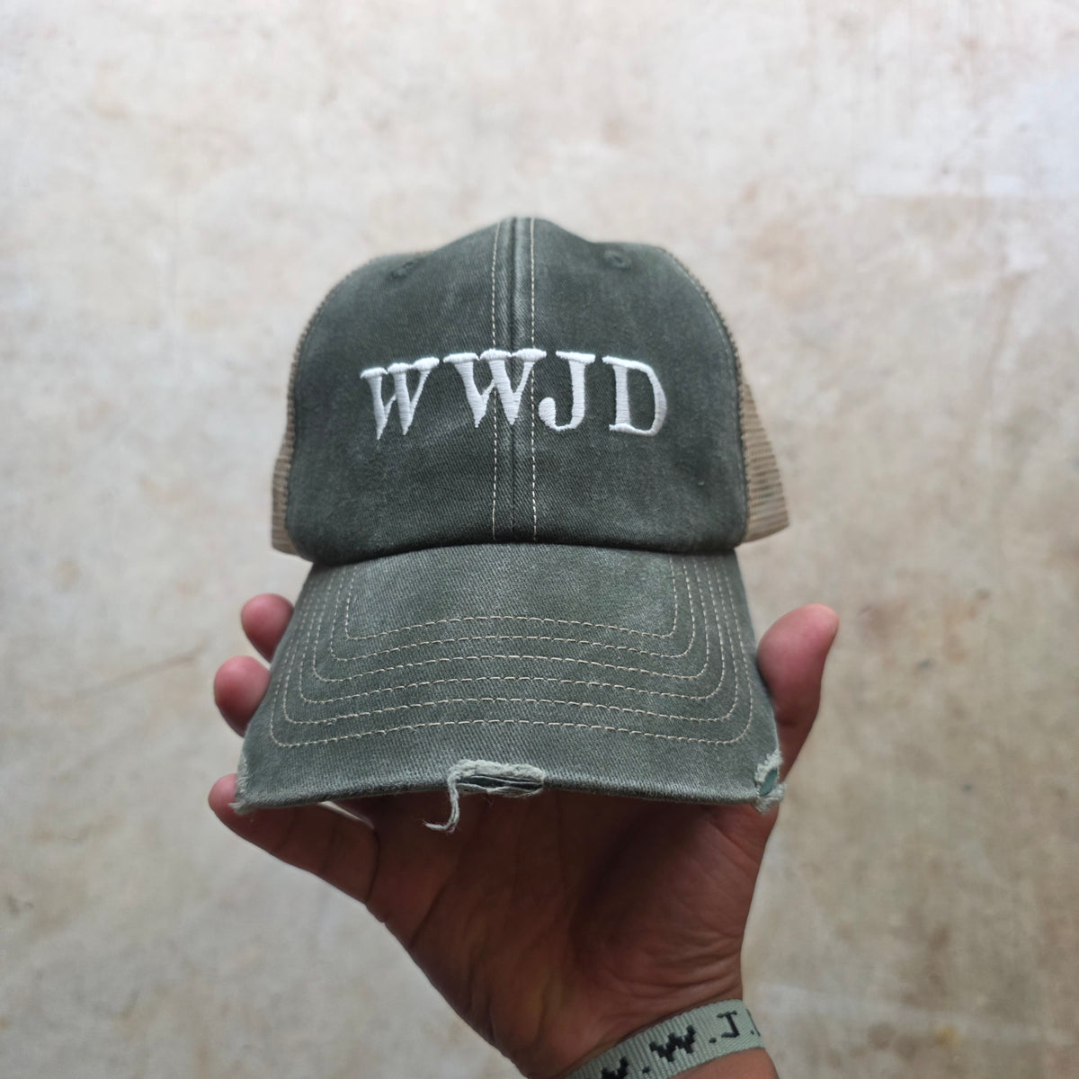 Role Model Mesh Panel Trucker Hat