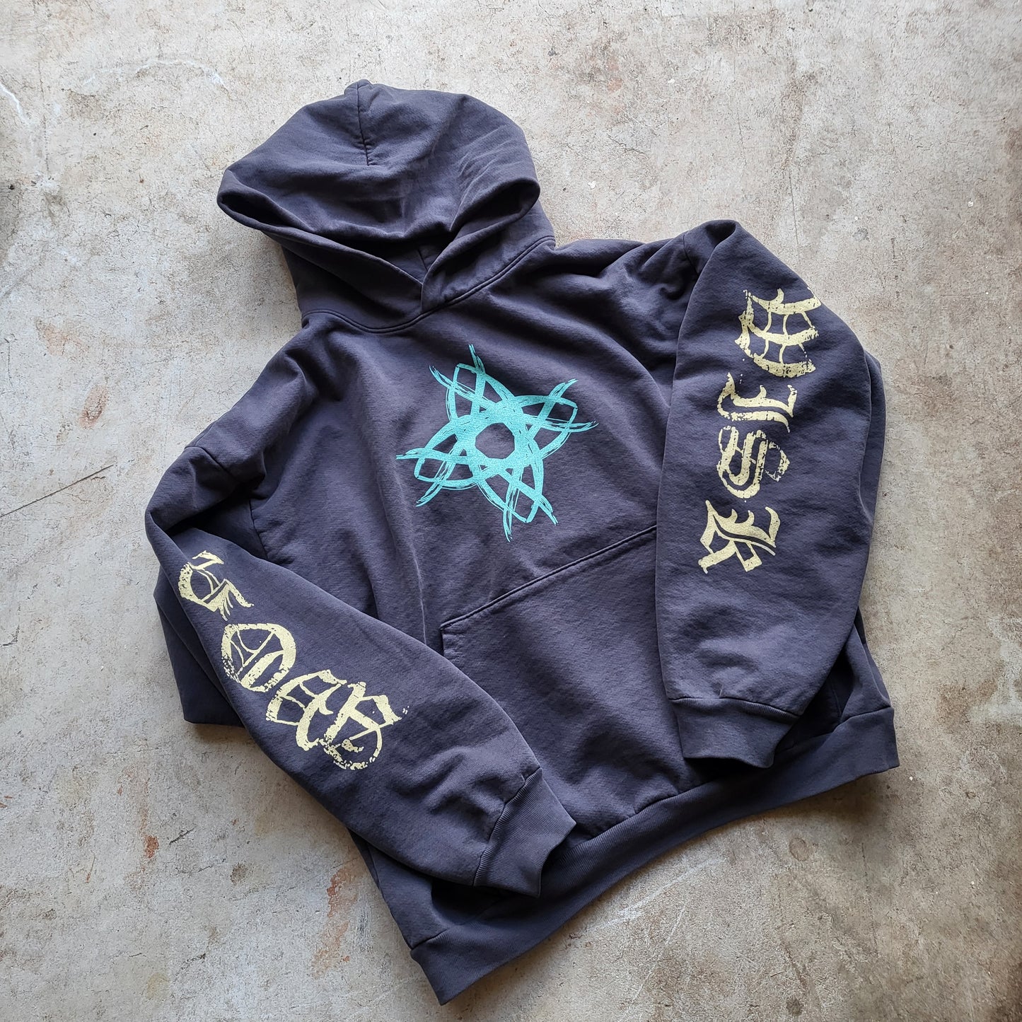 Ichthys Star Hooded Pullover Sweatshirt